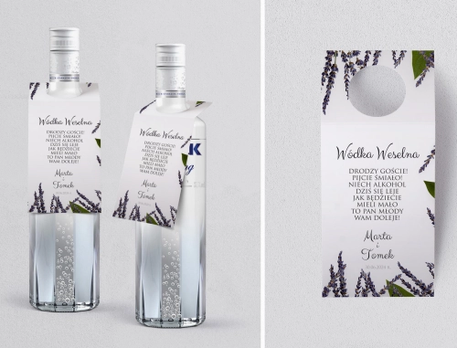 Zawieszka na alkohol oczko Soft Motyw 5