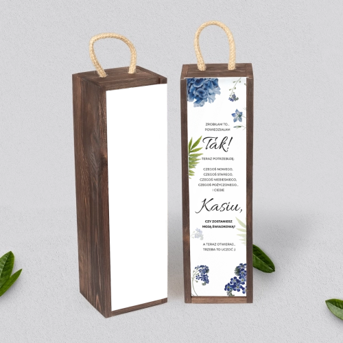 Prośba o Świadkowanie - SNW Akryl brązowa Dream Motyw 4