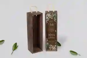 Prośba o Świadkowanie - SNW brązowa Soft Motyw 1