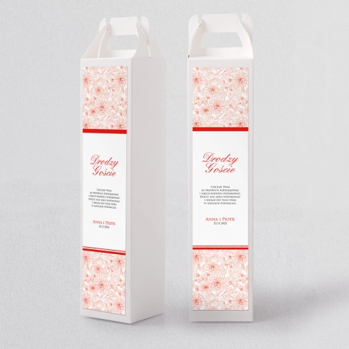 Pudełko na alkohol Ornaments Motyw 9