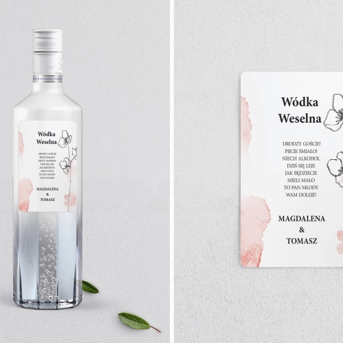 Naklejki na alkohol - Julietta Motyw 3