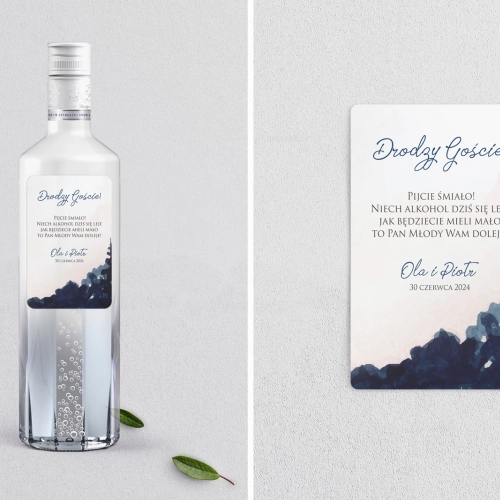 Naklejki na alkohol - Gaja Motyw 2