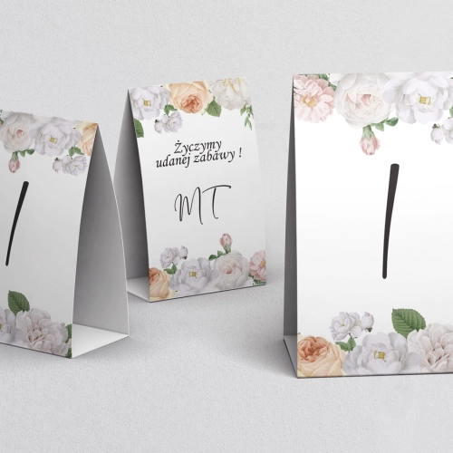 Numerki na stół Ofelia Motyw 3