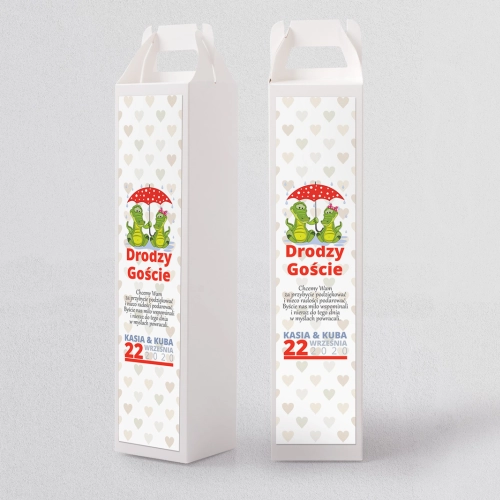 Pudełko na alkohol Uroczy Deszcz Motyw 17