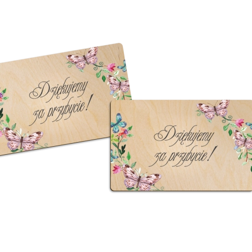 Magnes Prostokątny - Akwarelowe Wianki Motyw 3