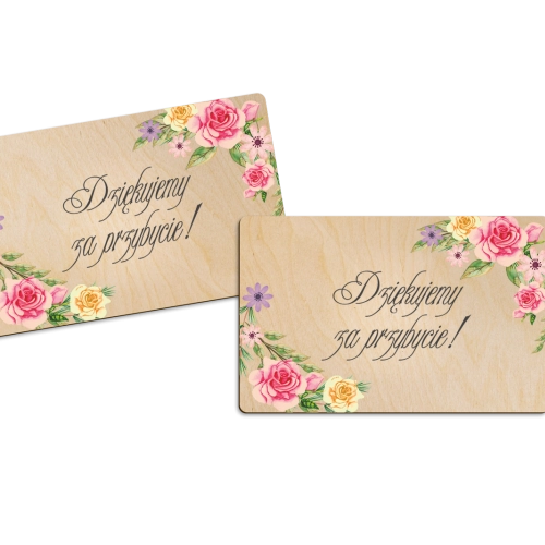 Magnes Prostokątny - Akwarelowe Wianki Motyw 5