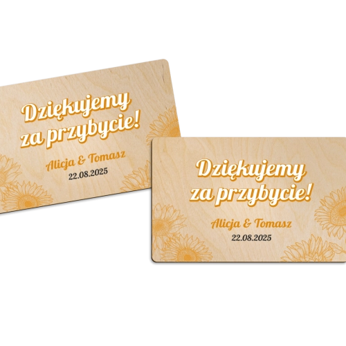 Magnes Prostokątny - Sunflowers Motyw 1