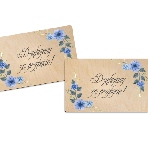 Magnes Prostokątny - Akwarelowe Wianki Motyw 1