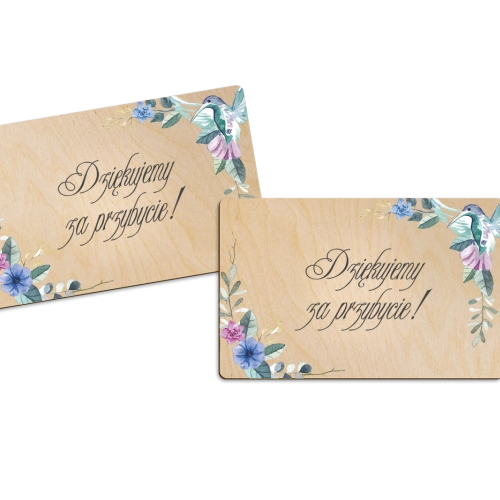 Magnes Prostokątny - Akwarelowe Wianki Motyw 8