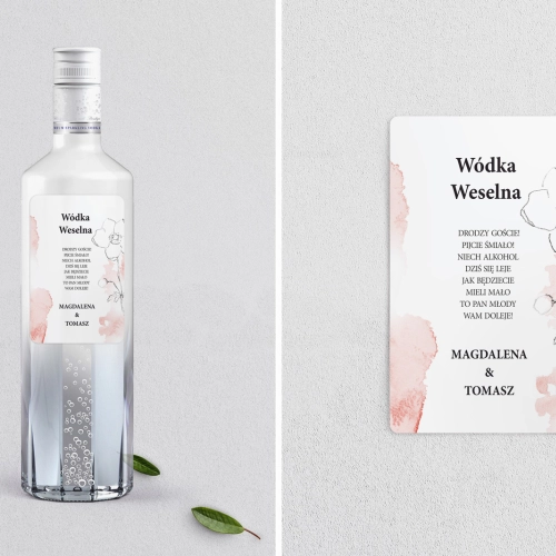 Naklejki na alkohol - Julietta Motyw 1