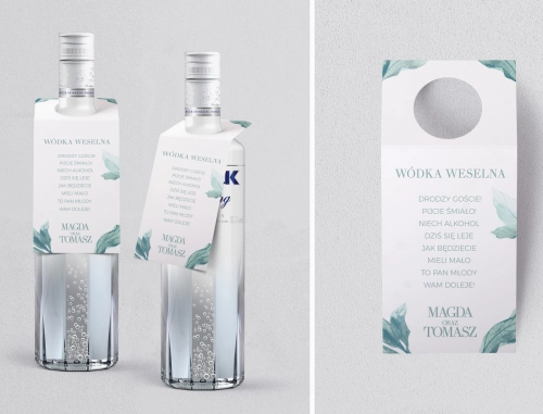 Zawieszka na alkohol oczko Eukaliptus Motyw 3