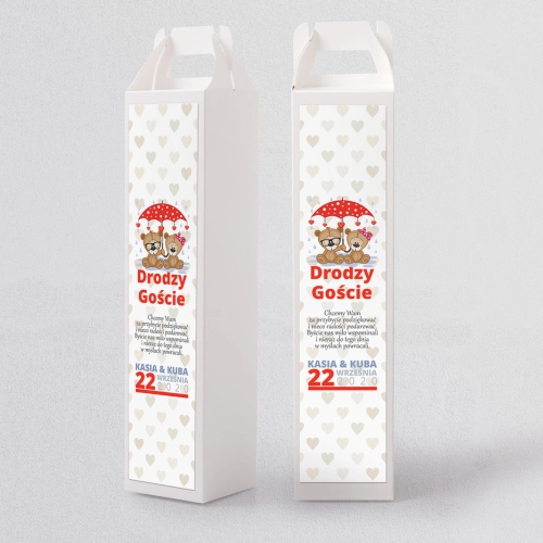 Pudełko na alkohol Uroczy Deszcz Motyw 14