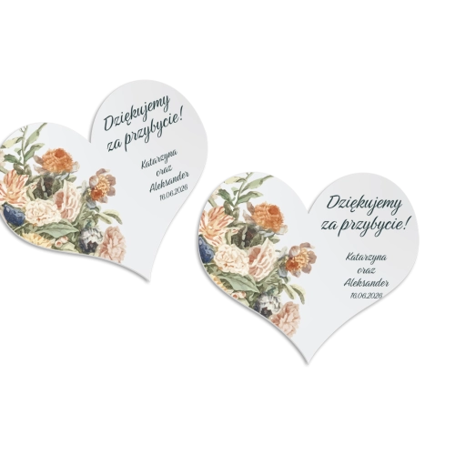 Magnes Serce - Rustic Summer Motyw 2