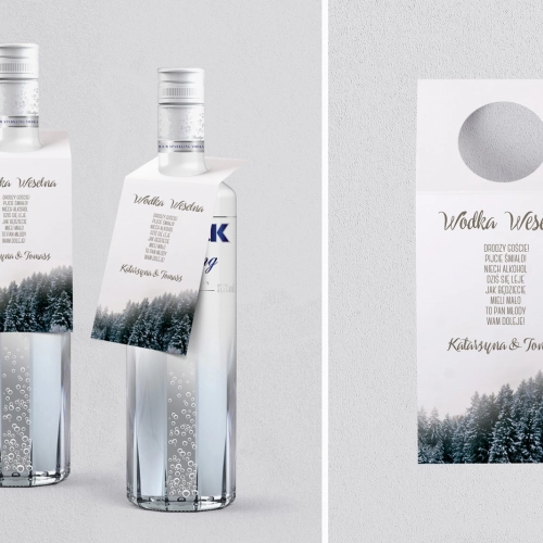 Zawieszka na alkohol oczko Forest - Motyw 4