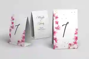Numerki na stół Biały Czas - Motyw 3