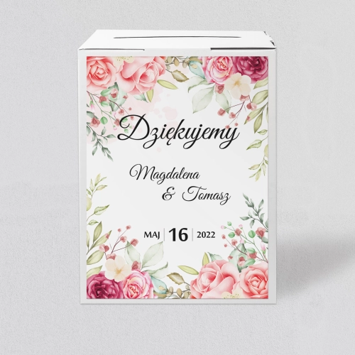 Pudełko na koperty i pieniądze Amelia - Motyw 5