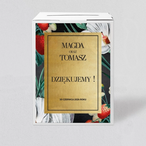 Pudełko na koperty i pieniądze Amore - Motyw 3