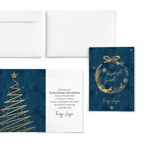 Kartki Świąteczne Klasyczne - Motyw 2