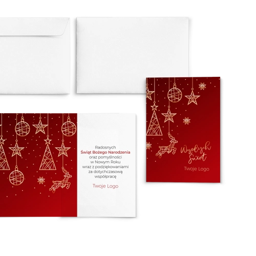 Kartki Świąteczne Klasyczne - Motyw 1