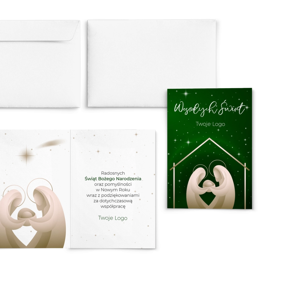 Kartki Świąteczne Dzieciątko - Motyw 2