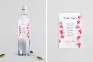 Naklejki na alkohol - Biały Czas - Motyw 3