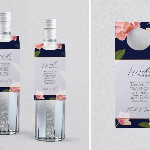Zawieszka na alkohol oczko Loveletter Motyw 6
