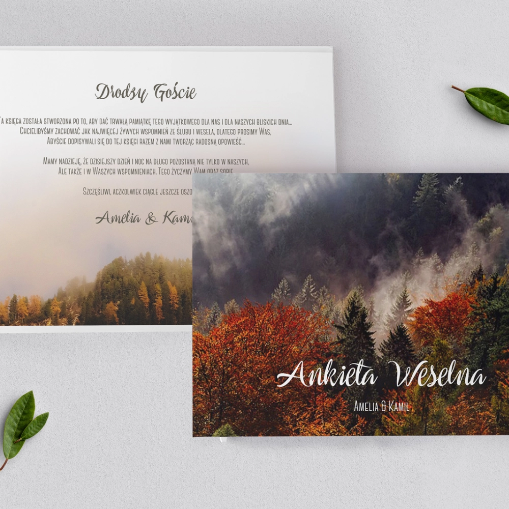 Ankieta Weselna - Forest - Motyw 3