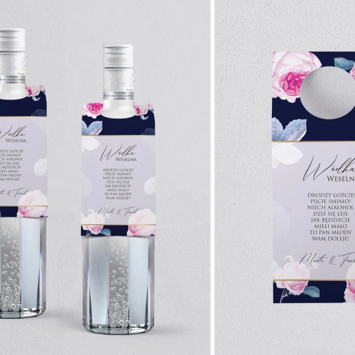 Zawieszka na alkohol oczko Loveletter Motyw 3