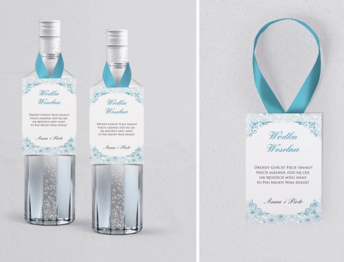Zawieszka na alkohol Ornaments - Motyw 8