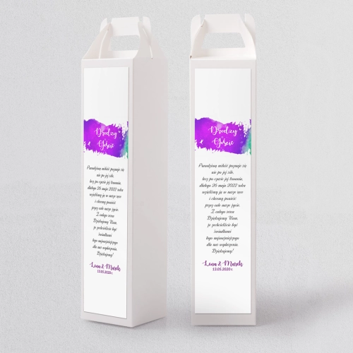 Pudełko na alkohol Stylish Motyw 4