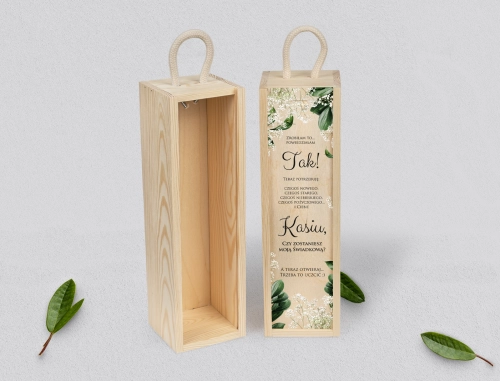 Prośba o Świadkowanie - SNW naturalna Soft Motyw 1