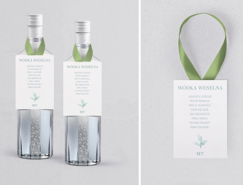 Zawieszka na alkohol Eukaliptus - Motyw 3