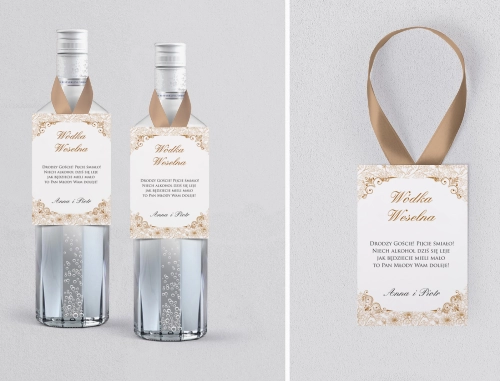 Zawieszka na alkohol Ornaments - Motyw 4