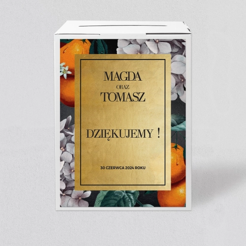 Pudełko na koperty i pieniądze Amore - Motyw 2