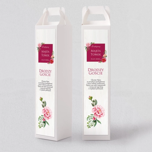 Pudełko na alkohol Biała Stodoła - Motyw 2