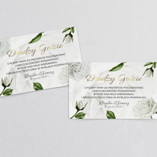 Naklejki na ciasto weselne Dream Motyw 1