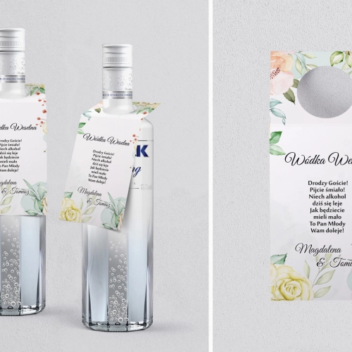 Zawieszka na alkohol oczko Amelia - Motyw 1