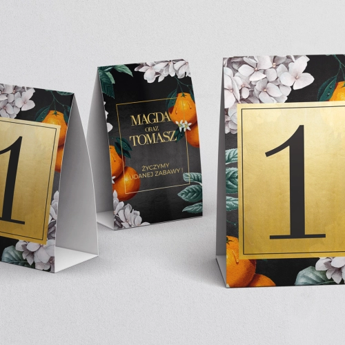 Numerki na stół Amore - Motyw 2