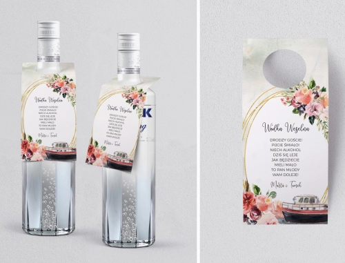 Zawieszka na alkohol oczko Spring Love Motyw 7