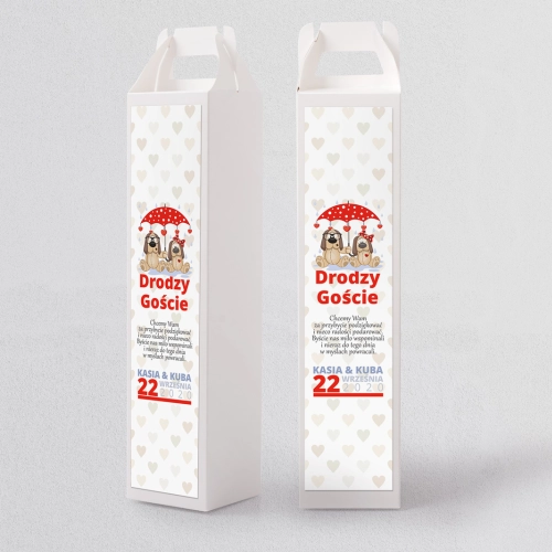 Pudełko na alkohol Uroczy Deszcz Motyw 1