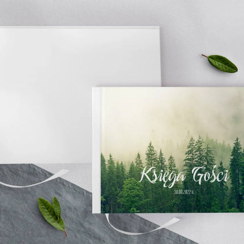 Księga Gości Weselnych Forest - Motyw 1