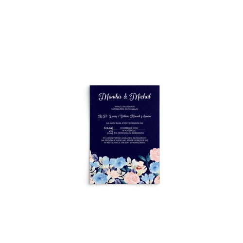 Zaproszenia ślubne Wildflowers - Motyw 2