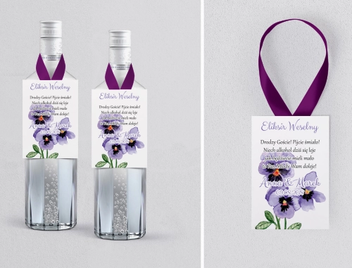 Zawieszka na alkohol Sweet Love - Motyw 3