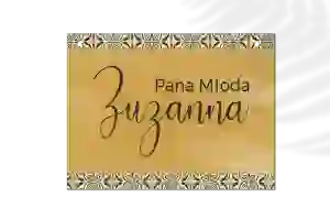 Zawieszka na krzesła - Prostokątna Vintage Motyw 3