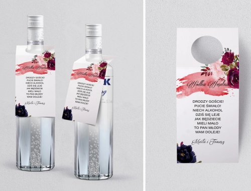 Zawieszka na alkohol oczko Charlotte Motyw 3