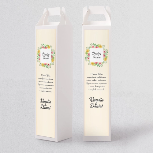 Pudełko na alkohol Love Motyw 15