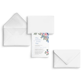 Zaproszenie Jedokartkowe C6 - Wzorcowe