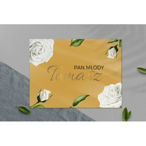 Zawieszka na krzesła - Prostokątna Dream Motyw 1