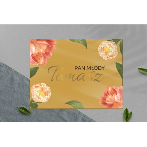 Zawieszka na krzesła - Prostokątna Dream Motyw 5