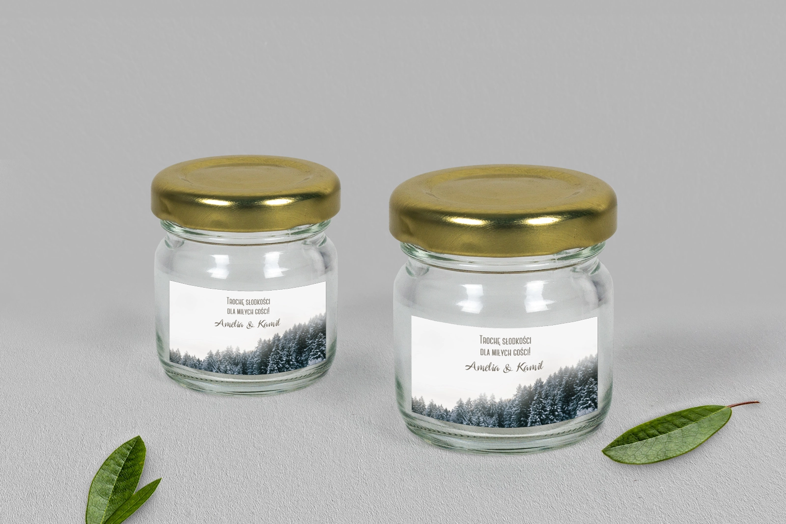 Słoiczek na słodkości - Forest - Motyw 4